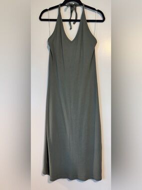 NWOT Gap Ribbed Halter Dress size large